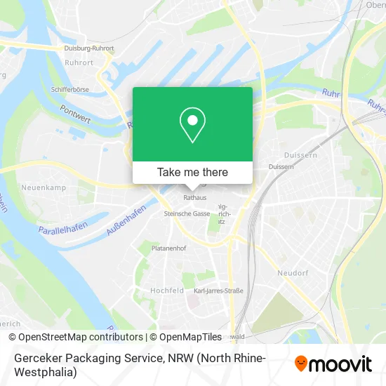 Карта Gerceker Packaging Service