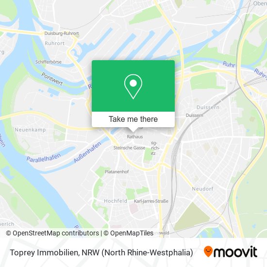 Toprey Immobilien map