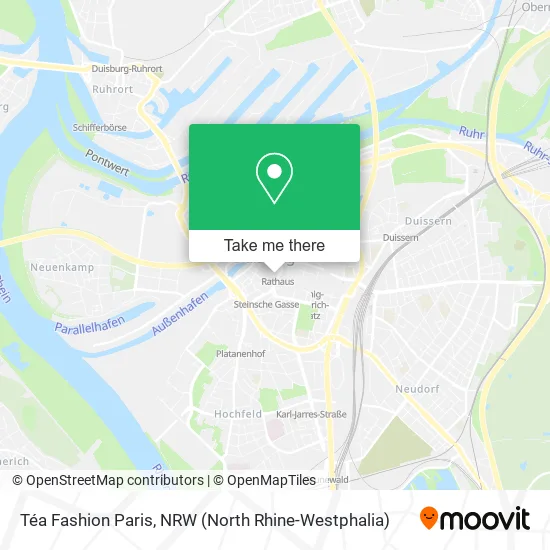 Карта Téa Fashion Paris