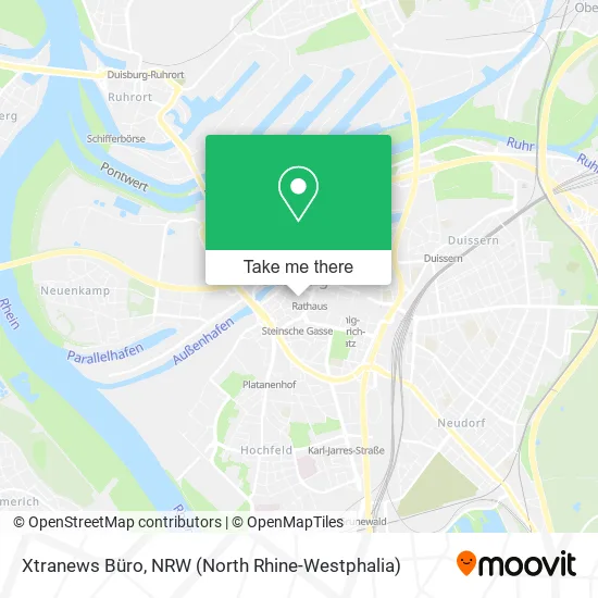 Карта Xtranews Büro