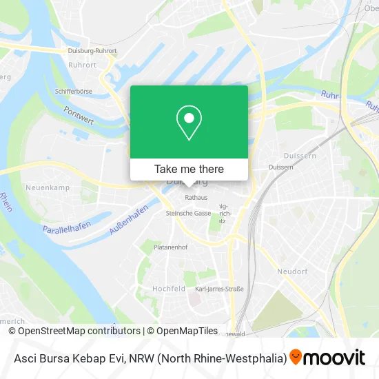 Карта Asci Bursa Kebap Evi