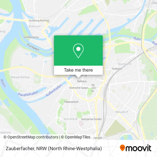 Карта Zauberfacher