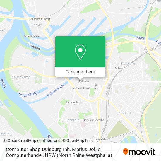 Computer Shop Duisburg Inh. Marius Jokiel Computerhandel map