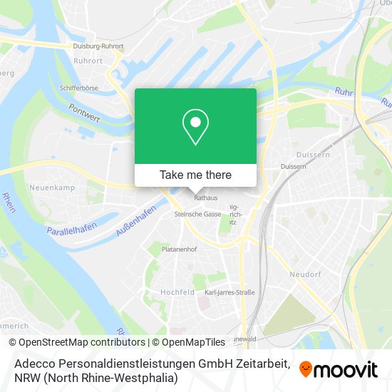 Adecco Personaldienstleistungen GmbH Zeitarbeit map