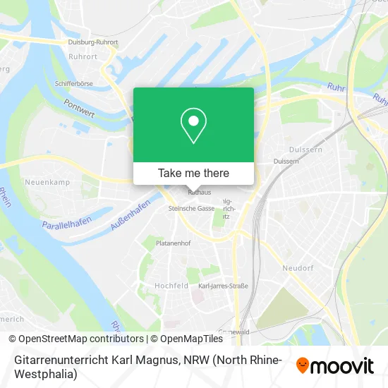 Карта Gitarrenunterricht Karl Magnus