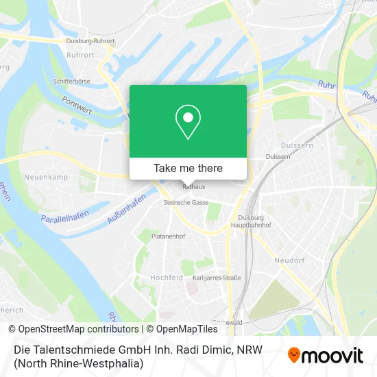Die Talentschmiede GmbH Inh. Radi Dimic map