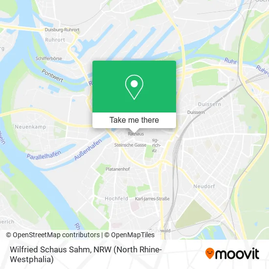 Карта Wilfried Schaus Sahm