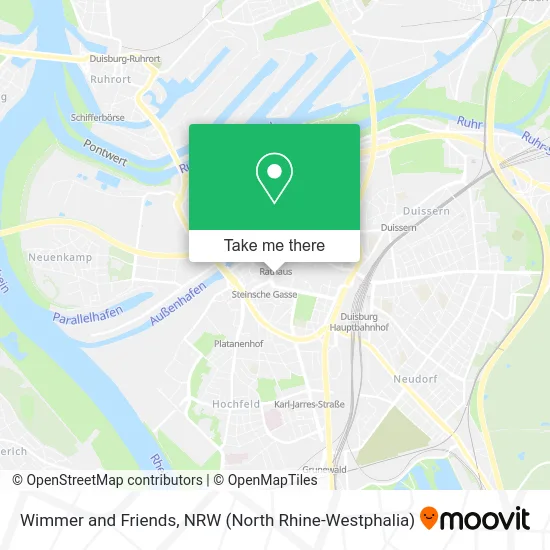 Карта Wimmer and Friends