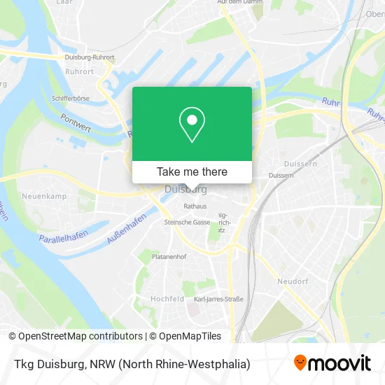 Карта Tkg Duisburg
