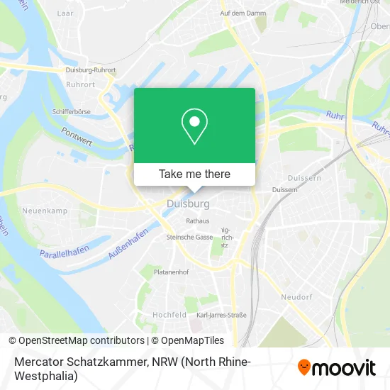 Карта Mercator Schatzkammer