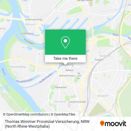Thomas Wimmer Provinzial-Versicherung map