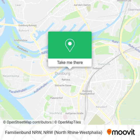 Familienbund NRW map