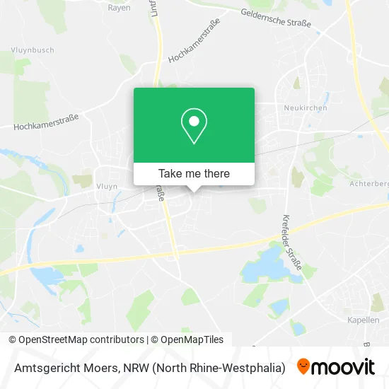 Карта Amtsgericht Moers