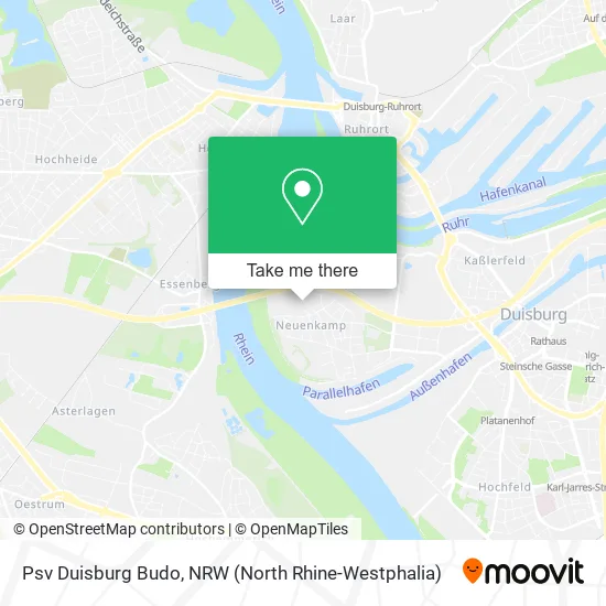 Карта Psv Duisburg Budo