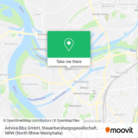 Advisa-Bbs GmbH, Steuerberatungsgesellschaft map