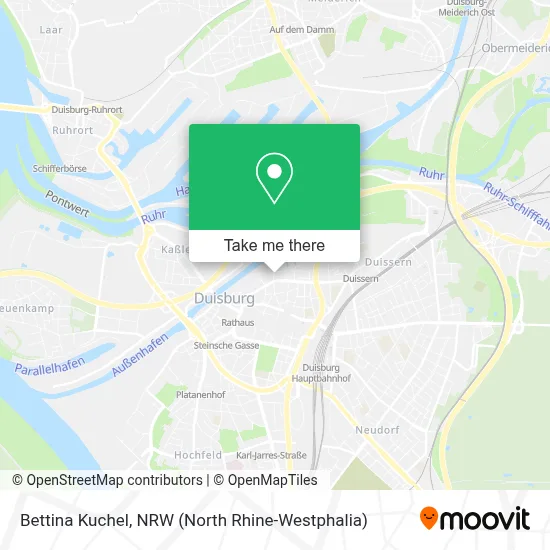 Bettina Kuchel map