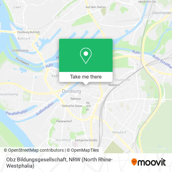 Obz Bildungsgesellschaft map