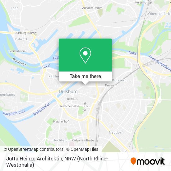Jutta Heinze Architektin map