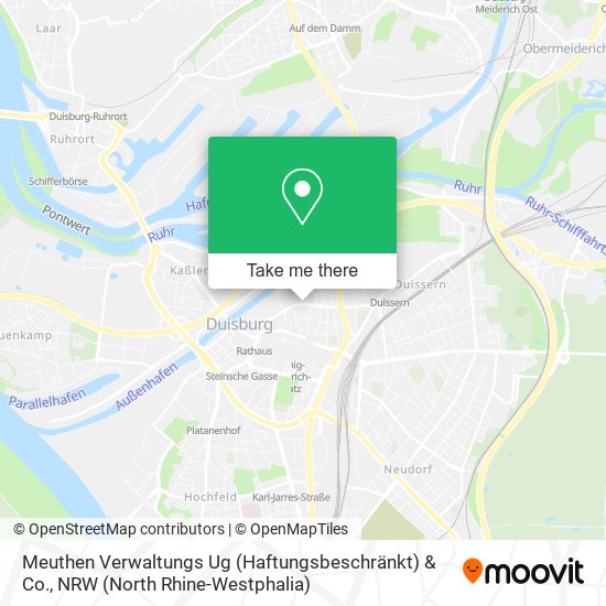 Meuthen Verwaltungs Ug (Haftungsbeschränkt) & Co. map