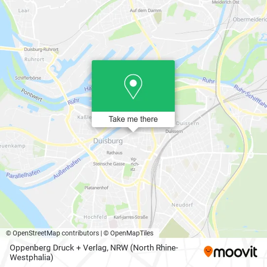 Карта Oppenberg Druck + Verlag