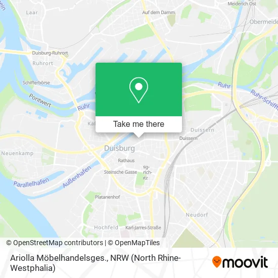 Карта Ariolla Möbelhandelsges.