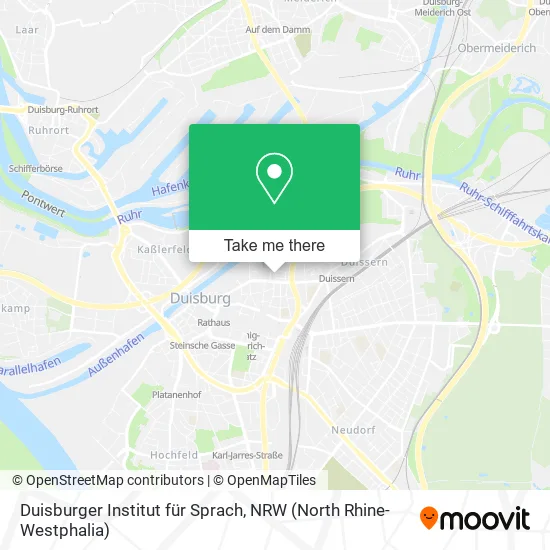 Карта Duisburger Institut für Sprach