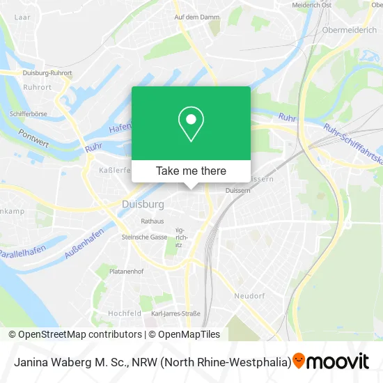 Карта Janina Waberg M. Sc.