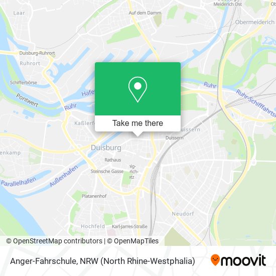 Anger-Fahrschule map