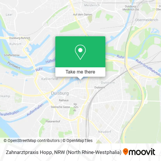 Карта Zahnarztpraxis Hopp
