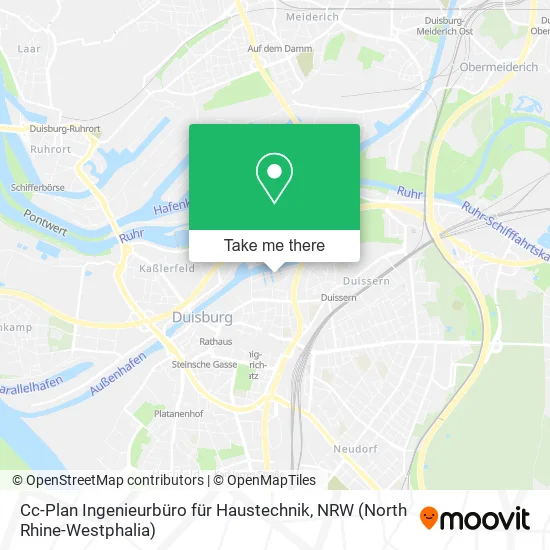 Карта Cc-Plan Ingenieurbüro für Haustechnik