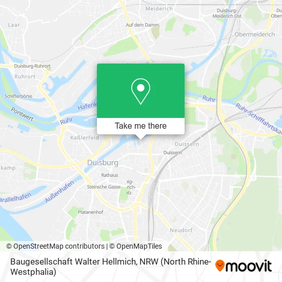 Карта Baugesellschaft Walter Hellmich