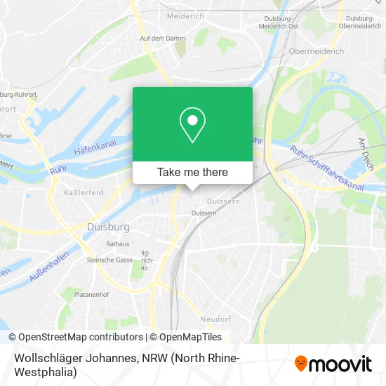 Карта Wollschläger Johannes