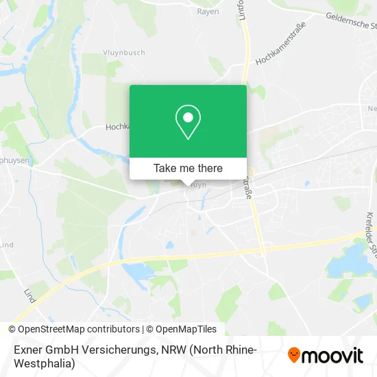 Карта Exner GmbH Versicherungs