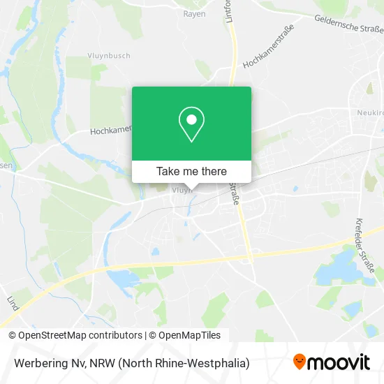 Карта Werbering Nv