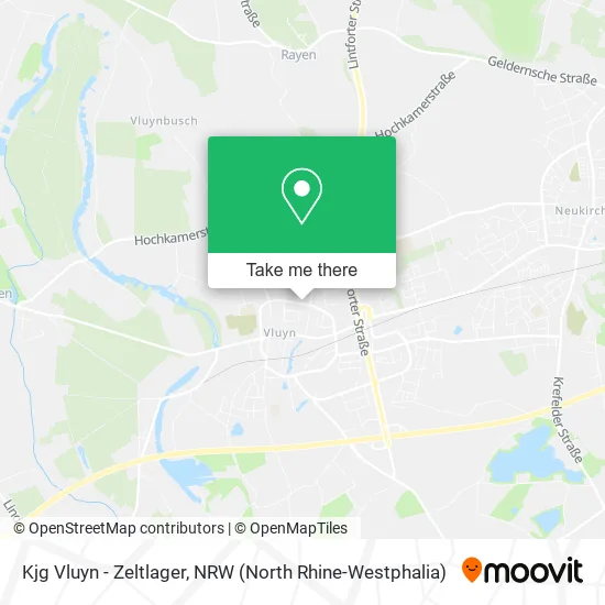 Карта Kjg Vluyn - Zeltlager