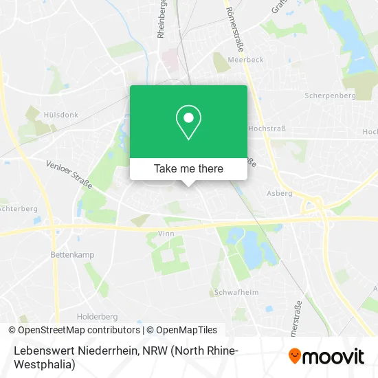 Карта Lebenswert Niederrhein