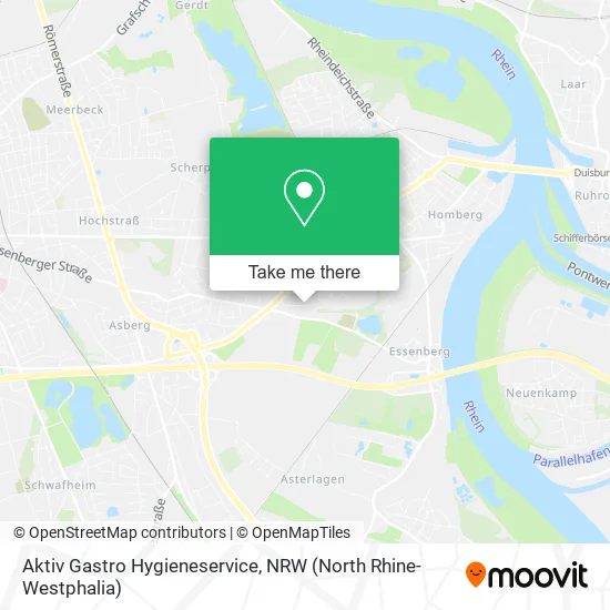 Карта Aktiv Gastro Hygieneservice
