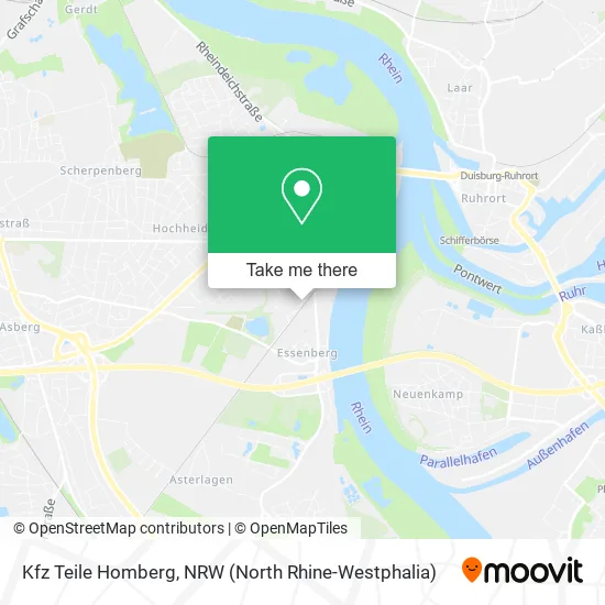 Карта Kfz Teile Homberg