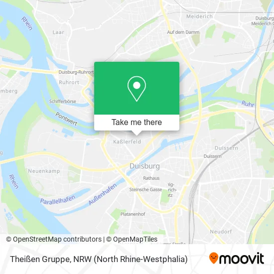 Карта Theißen Gruppe