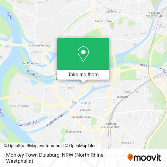 Карта Monkey Town Duisburg