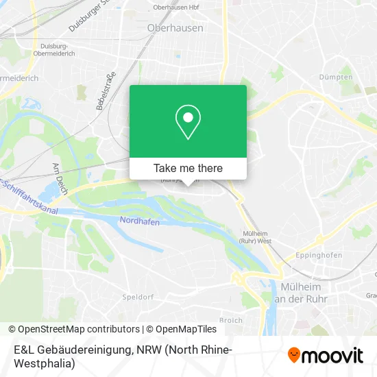 Карта E&L Gebäudereinigung