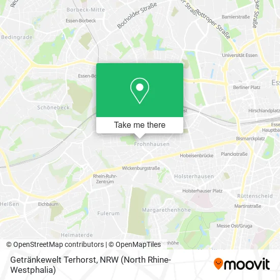 Карта Getränkewelt Terhorst