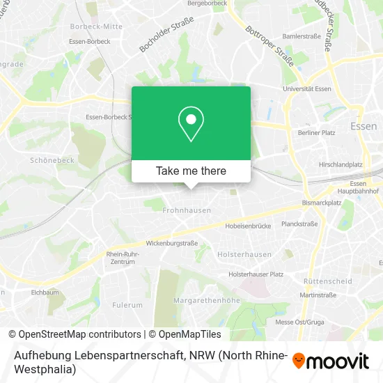 Aufhebung Lebenspartnerschaft map