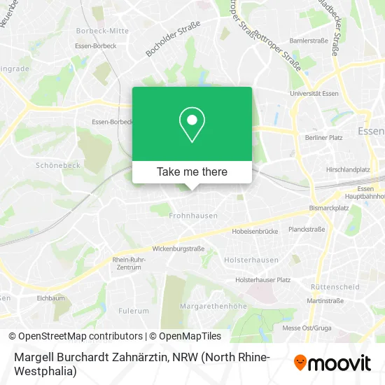 Карта Margell Burchardt Zahnärztin