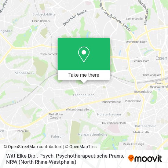 Witt Elke Dipl.-Psych. Psychotherapeutische Praxis map