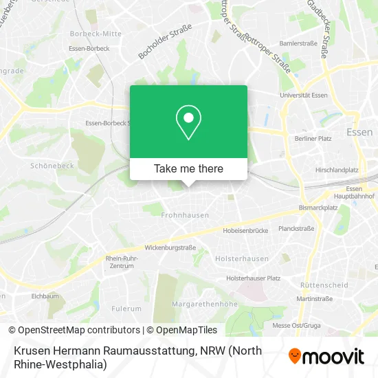 Карта Krusen Hermann Raumausstattung