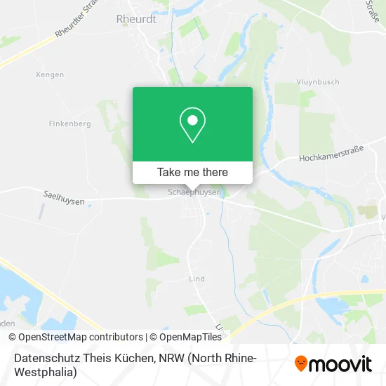 Карта Datenschutz Theis Küchen