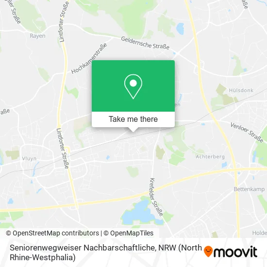 Seniorenwegweiser Nachbarschaftliche map