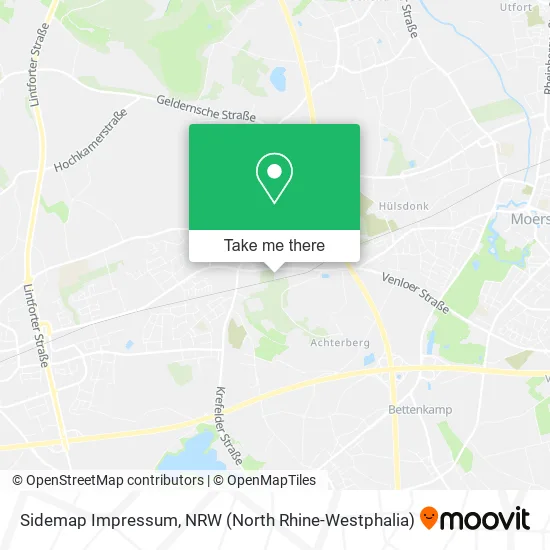 Карта Sidemap Impressum