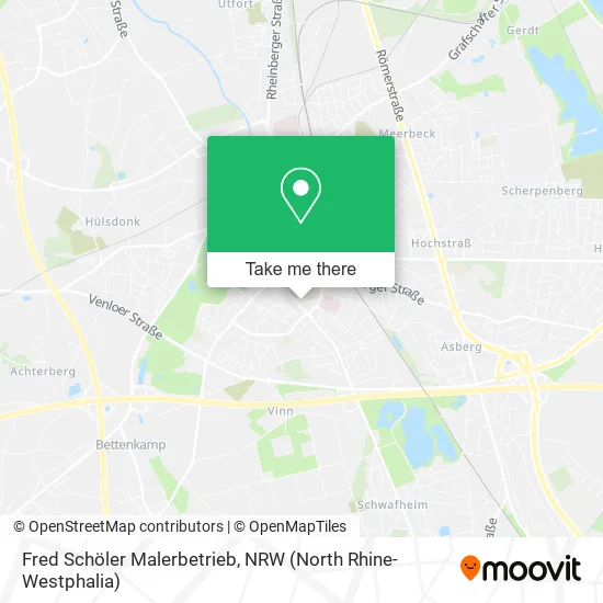 Fred Schöler Malerbetrieb map